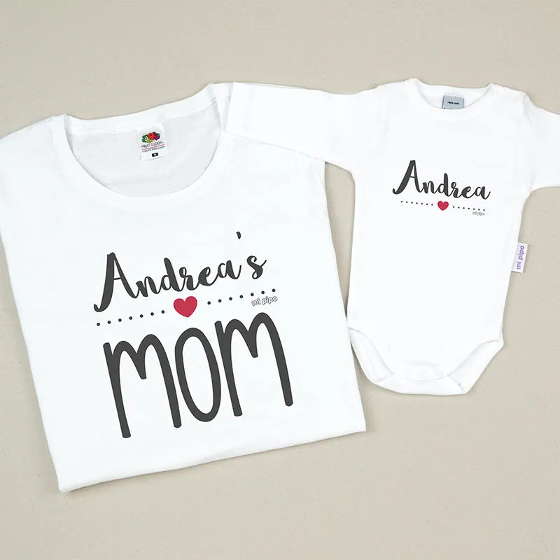Pack 2 Prendas Personalizadas Nombre’s Mom Pack 2 Prendas Personalizadas Nombre’s Mom
