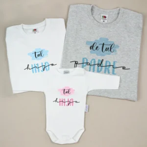 Pack 3 Prendas De tal padre…Tal hijo/a…Tal hijo/a