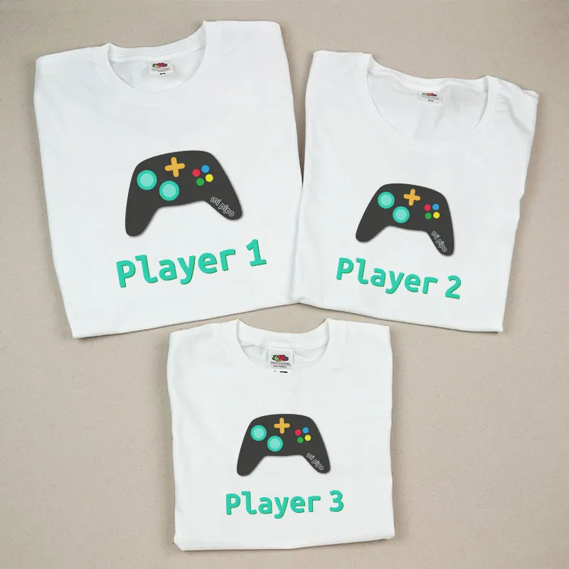 Pack 3 Prendas Player 1 / Player 2 / Player 3 Pack 3 Prendas Player 1 / Player 2 / Player 3