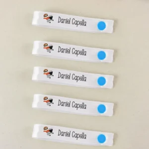Pack 5 cintas para colgar ropa personalizadas Superhéroe
