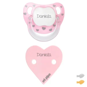 Pack Dúo Baby Chic Rosa Personalizado