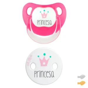Pack Dúo Baby Deco Corona Fucsia Princesa