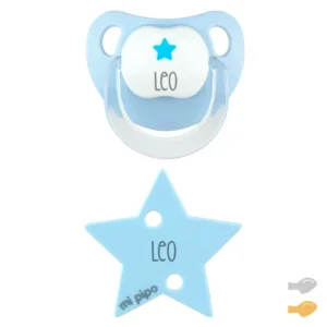Pack Dúo Baby Deco Estrella Azul Personalizado