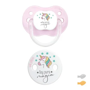 Pack Dúo Classic Deco Unicornio Rosa Divertido- Soy Pura magia