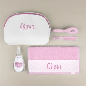 Pack Neceser a la guarde Rosa Personalizado Pack Neceser a la guarde Rosa Personalizado