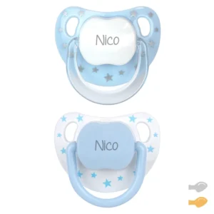 Pack Twin Baby Chic Azul Personalizado Pack Twin Baby Chic Azul Personalizado
