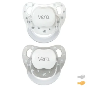 Pack Twin Baby Chic Gris Personalizado