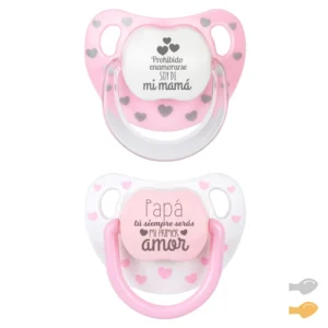 Pack Twin Baby Chic Rosa o Azul Prohibido-Primer amor