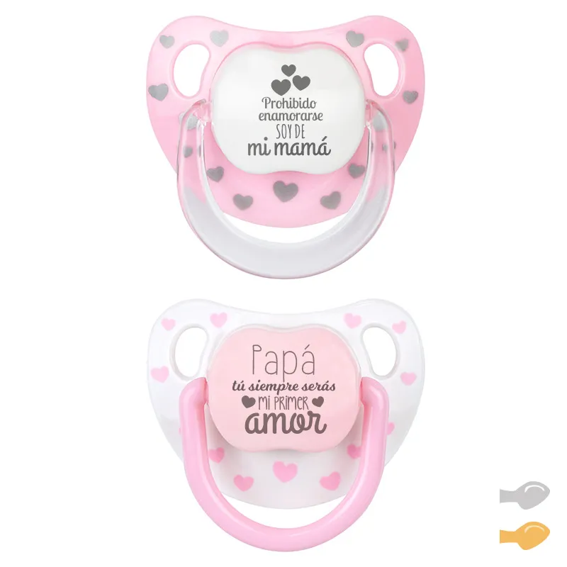 Pack Twin Baby Chic Rosa o Azul Prohibido-Primer amor Pack Twin Baby Chic Rosa o Azul Prohibido-Primer amor