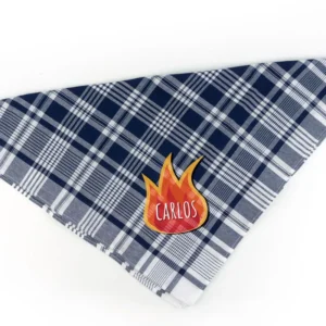 Pañuelo Fallero Nombre + Flama