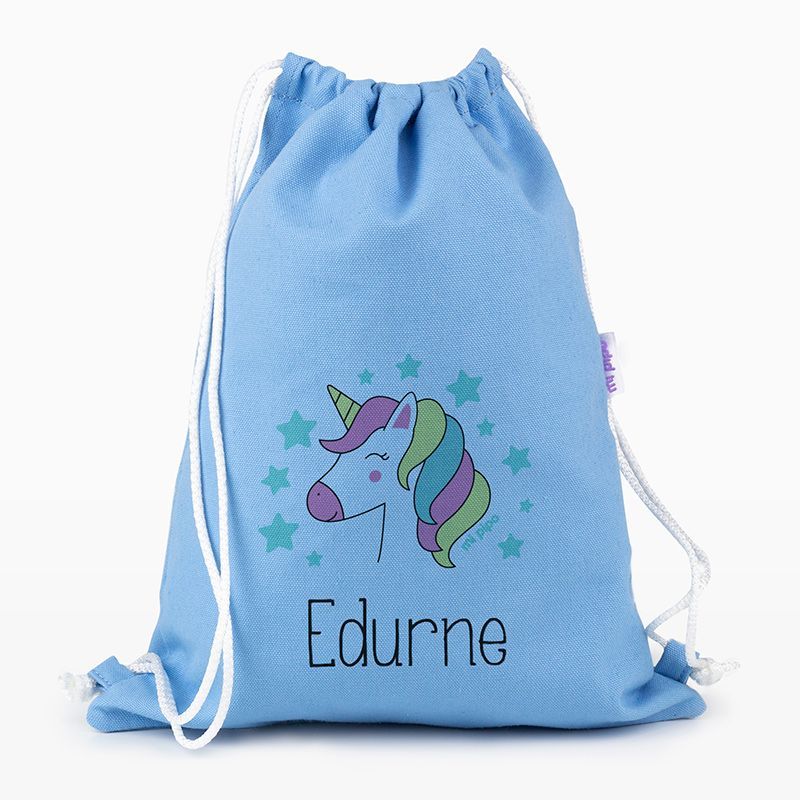 Petate Medium Lona Unicornio personalizado, color a elegir - Imagen 3