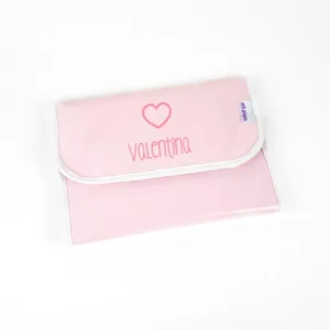 Portadocumentos Gloss Rosa Personalizado