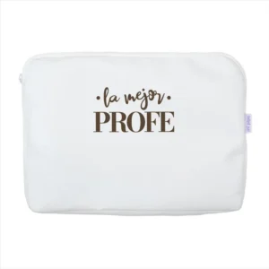 Portafolios Shopper polipiel Blanco La mejor profe/seño