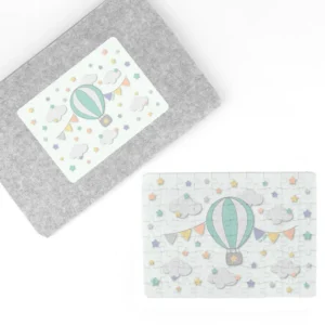 Puzzle + Estuche Globo sin personalizar