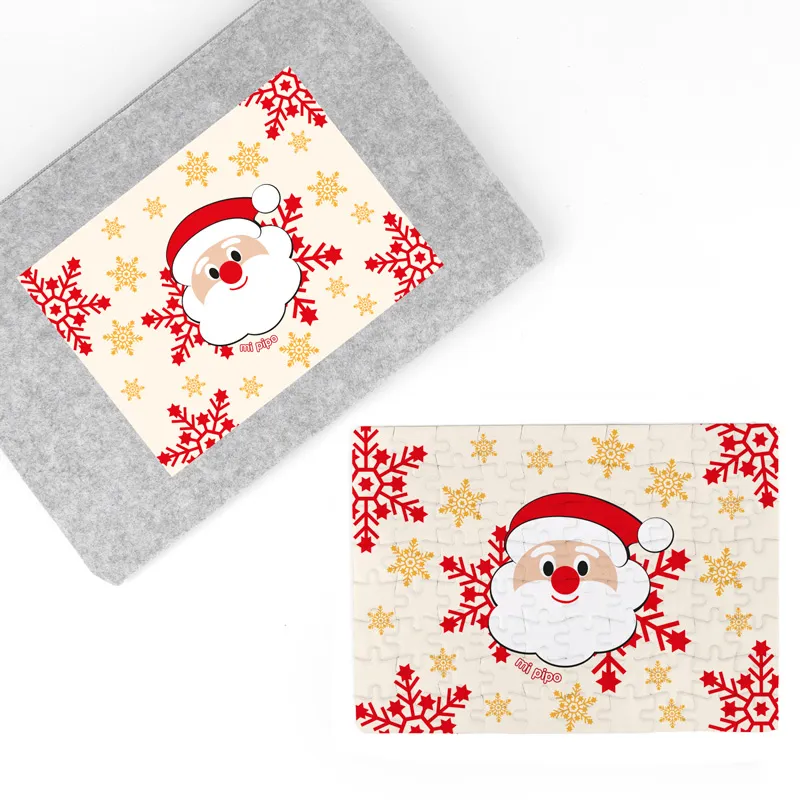 Puzzle + Estuche Papá Noel sin personalizar Puzzle + Estuche Papá Noel sin personalizar