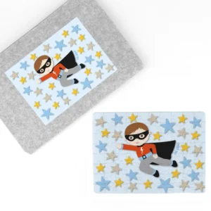 Puzzle + Estuche Superhéroe sin personalizar