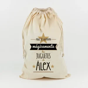 Saco para Juguetes Personalizado guardar mágicamente