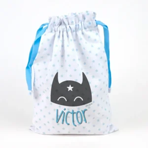 Saquito Antifaz Azul Personalizado
