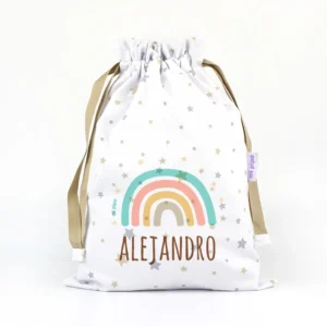 Saquito Arcoíris Soft personalizado