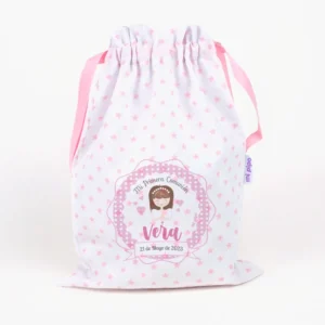 Saquito Comunión Niña personalizada