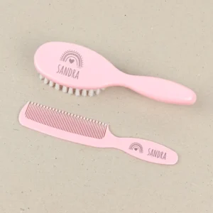 Set Cepillo y peine Personalizado ARCOÍRIS