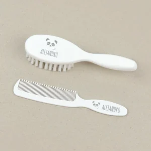 Set Cepillo y peine Personalizado PANDA