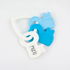 Sonajero Llaves Azul Personalizado