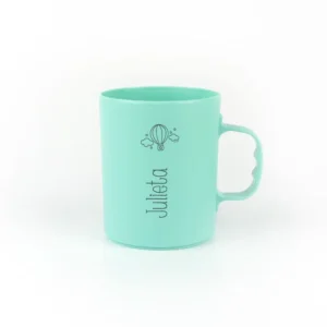 Taza Basic Personalizada Globo, elige color