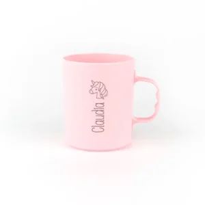 Taza Basic Personalizada Unicornio, elige color