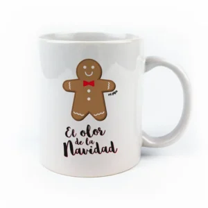 Taza cerámica o plástico El olor de la Navidad Taza cerámica o plástico El olor de la Navidad