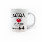 Taza cerámica o plástico Mamá Eres la mama más genial del mundo mundial