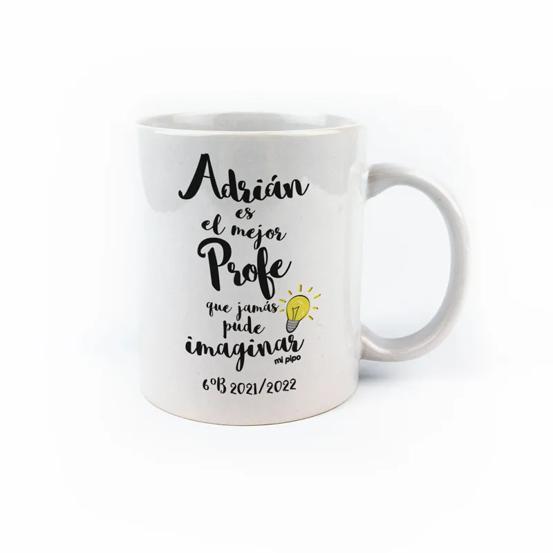 Taza cerámica o plástico (Nombre) es el mejor Profe que jamás pude imaginar personalizada Taza cerámica o plástico (Nombre) es el mejor Profe que jamás pude imaginar personalizada