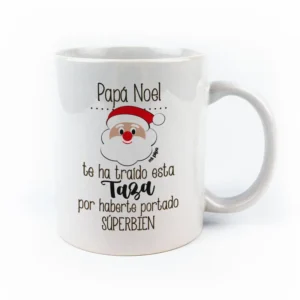 Taza cerámica o plástico Papá Noel te ha traído una Taza Taza cerámica o plástico Papá Noel te ha traído una Taza