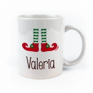 Taza cerámica o plástico personalizada Elfo