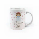 Taza cerámica o plástico Princesa personalizada