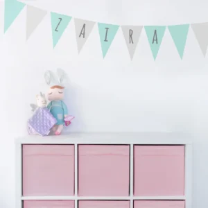 Vinilo decorativo Banderín Personalizado Menta