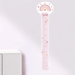 Vinilo decorativo Medidor Arcoíris Blush