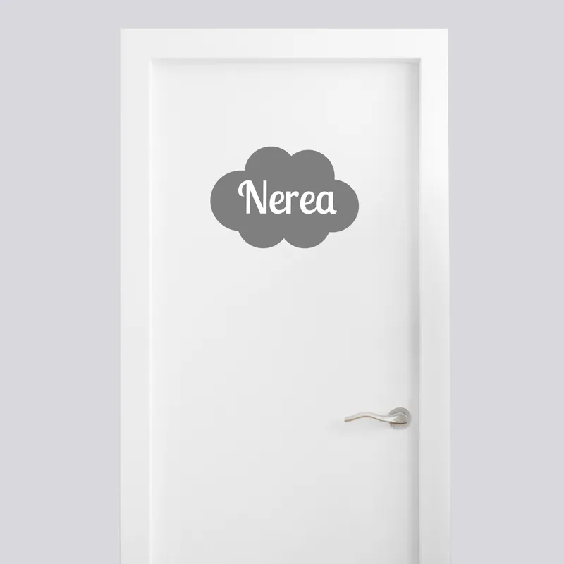 Vinilo decorativo Nube Personalizado Antracita Vinilo decorativo Nube Personalizado Antracita