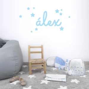 Vinilo decorativo Personalizado Celeste, elige dibujo