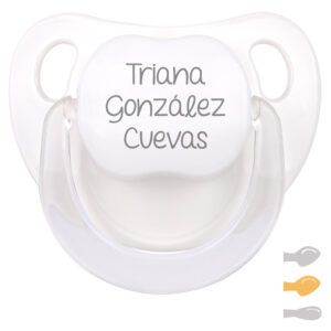Chupete Baby Personalizado Blanco