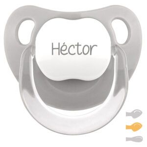 Chupete Baby Personalizado Gris