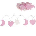 Guirnalda de Leds formas tonos Rosa