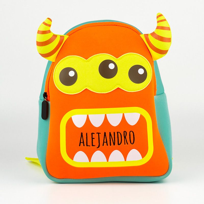 Mochila neopreno Neón Monster personalizada Mochila neopreno Neón Monster personalizada