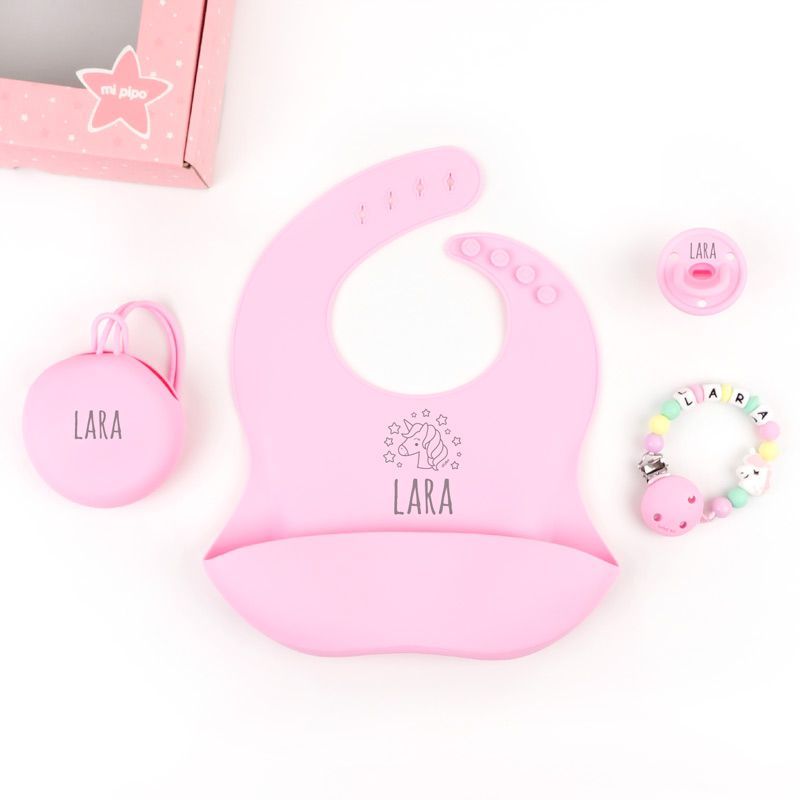 Cajita Gummy Unicornio Rosa personalizada Cajita Gummy Unicornio Rosa personalizada