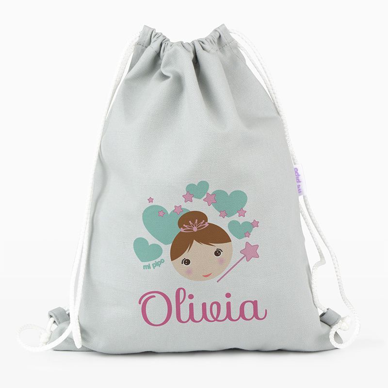 Petate Medium Lona Hada personalizado, color a elegir - Imagen 2