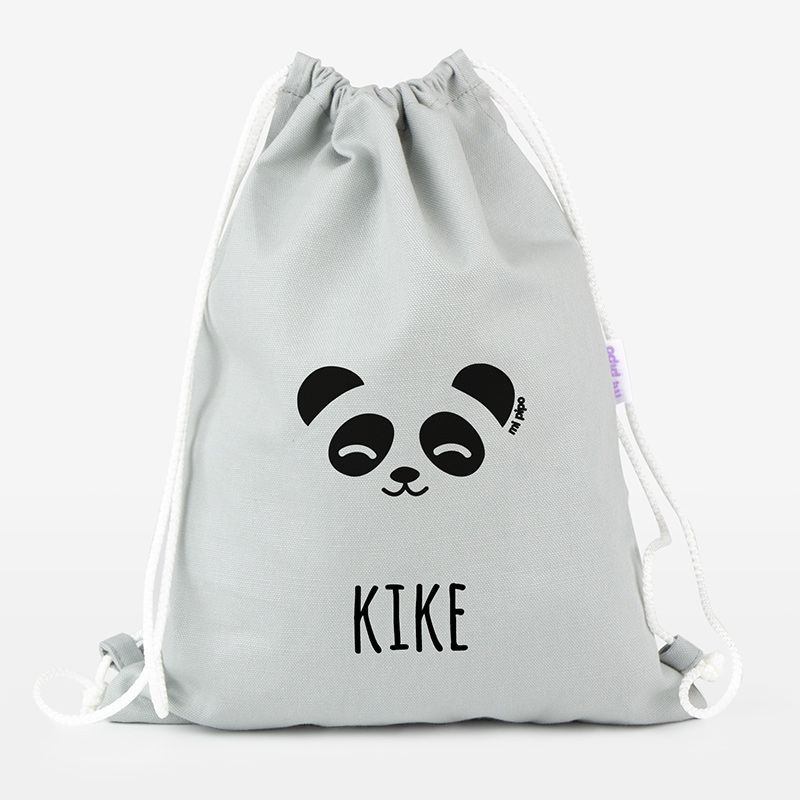 Petate Medium Lona Panda personalizado, color a elegir - Imagen 2