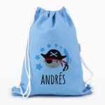 Petate Medium Lona Pirata personalizado, color a elegir